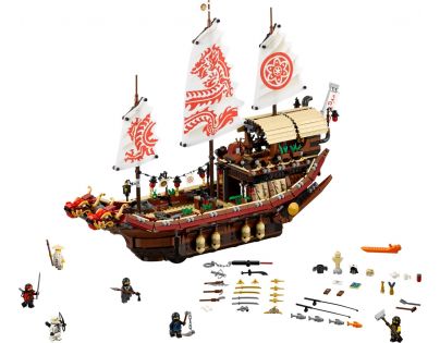 LEGO Ninjago 70618 Odmena osudu - Poškodený obal