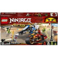LEGO Ninjago 70667 Kaiova ozbrojená motorka a Zanov snežný skúter 2