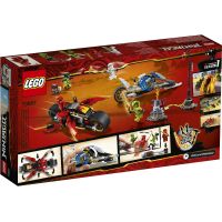 LEGO Ninjago 70667 Kaiova ozbrojená motorka a Zanov snežný skúter 3