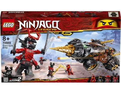 LEGO Ninjago 70669 Coleov raziaci vrták - Poškodený obal