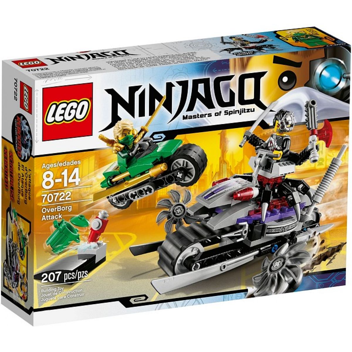 LEGO Ninjago 70722 - OverBorgův útok