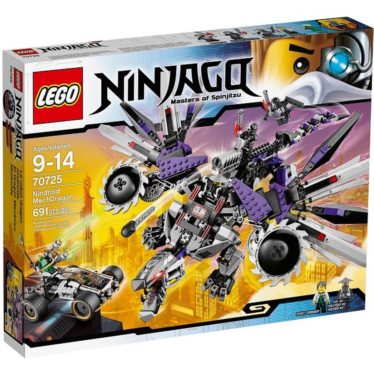 LEGO Ninjago 70725 - Nindroidní robodrak