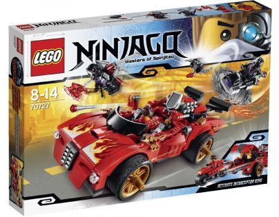 LEGO Ninjago 70727 - Kaiův červený bourák