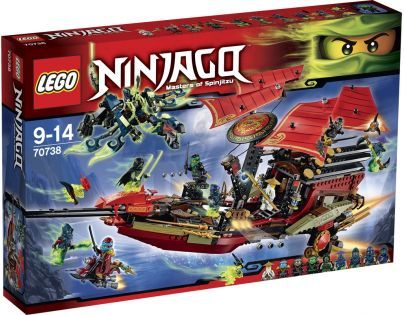 LEGO Ninjago 70738 Poslední let Odměny osudu - Poškozený obal