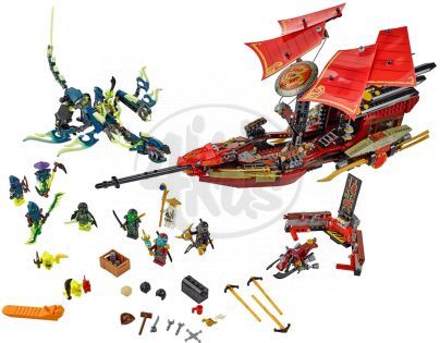 LEGO Ninjago 70738 Poslední let Odměny osudu - Poškozený obal