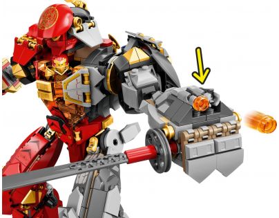 LEGO® NINJAGO® 71720 Robot ohňa a kameňa