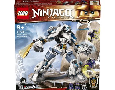 LEGO® NINJAGO® 71738 Zaneova bitka s titanskými robotmi