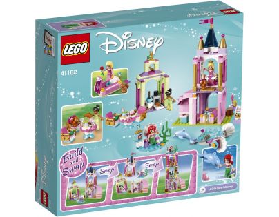 LEGO Princezné 41162 Ariel, Aurora, Tiana a ich kráľovská oslava