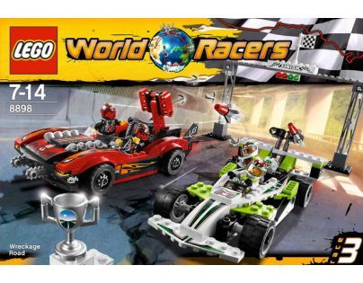 LEGO Racers 8898 Zničená trať