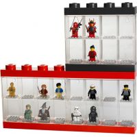 LEGO® Zberateľská skrinka na 16 minifigúrok Čierna farba 2