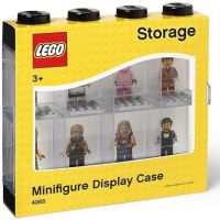 LEGO® zberateľská skrinka na 8 minifigúrok - čierna 2