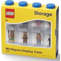 LEGO® zberateľská skrinka na 8 minifigúrok - modrá 2
