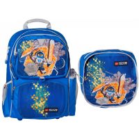 LEGO školská aktovka Nexo Knights Freshmen 2dielny set LEGO školská aktovka Nexo Knights Freshmen 2dielny set