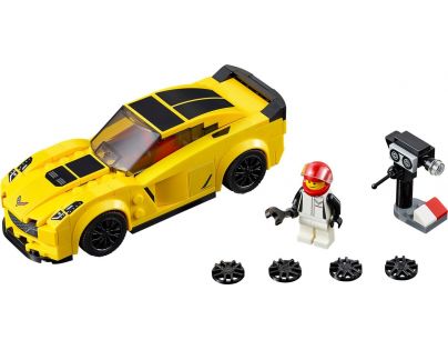 LEGO Speed Champions 75870 Chevrolet Corvette Z06 - Poškozený obal