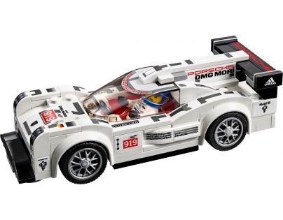LEGO Speed Champions 75876 Porsche 919 Hybrid a 917K ulička v boxech