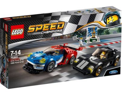 LEGO Speed Champions 75881 2016 Ford GT 1966 Ford GT40