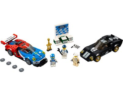 LEGO Speed Champions 75881 2016 Ford GT 1966 Ford GT40