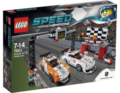 LEGO Speed Champions 75912 Porsche 911 GT v cílové rovince