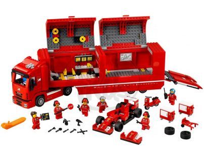 LEGO Speed Champions 75913 - Kamión pro vůz F14 T týmu Scuderia Ferrari