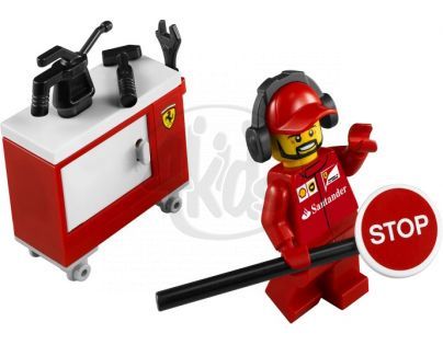 LEGO Speed Champions 75913 - Kamión pro vůz F14 T týmu Scuderia Ferrari