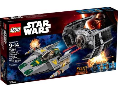 LEGO Star Wars 75150 Vader’s TIE Advanced vs. A-Wing Starfighter