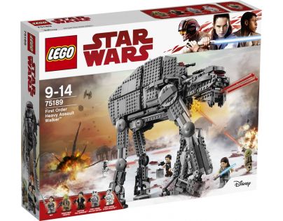 LEGO Star Wars 75189 Ťažký útočný chodec Prvého rádu