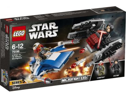 LEGO Star Wars 75196 Stíhačka A-Wing vs. mikrostíhačka TIE Silencer