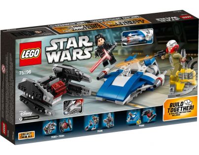 LEGO Star Wars 75196 Stíhačka A-Wing vs. mikrostíhačka TIE Silencer
