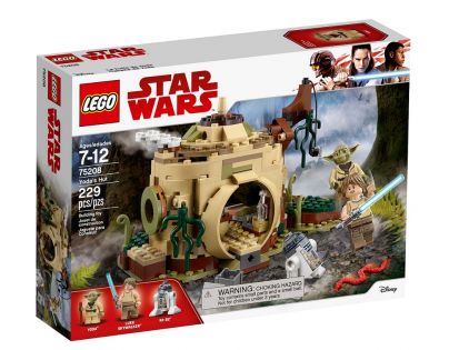 LEGO Star Wars 75208 Chýše Mistra Yody - Poškozený obal