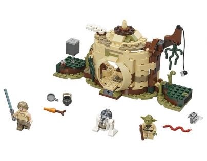 LEGO Star Wars 75208 Chýše Mistra Yody - Poškozený obal