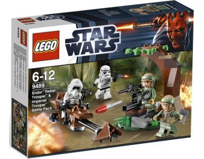 LEGO STAR WARS 9489 Bojová jednotka Rebelů z Endoru a vojáků Impéria
