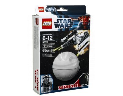 LEGO STAR WARS 9676 Stíhačka TIE a Hvězda smrti