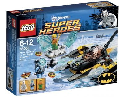 LEGO Super Heroes 76000 - Arktický Batman™ vs. Mr. Freeze™: Aquaman™ na ledě