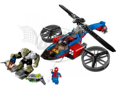 LEGO Super Heroes 76016 - Pavoučí záchranný vrtulník