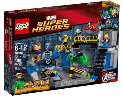 LEGO Super Heroes 76018 - Hulk™ Rozbití laboratoře