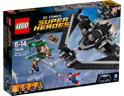 LEGO Super Heroes 76046 Hrdinové spravedlnosti: souboj vysoko v oblacích