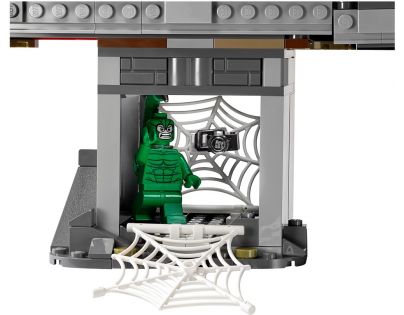 LEGO Super Heroes 76057 Spiderman: Úžasný souboj pavoučích válečníků na mostě
