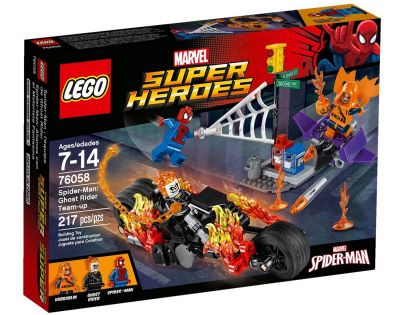 LEGO Super Heroes 76058 Spiderman Ghost Rider vstupuje do týmu