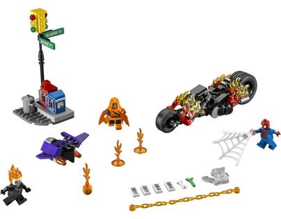 LEGO Super Heroes 76058 Spiderman Ghost Rider vstupuje do týmu