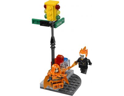 LEGO Super Heroes 76058 Spiderman Ghost Rider vstupuje do týmu