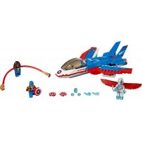 LEGO Super Heroes 76076 Kapitán America a honička ve stíhačce 2