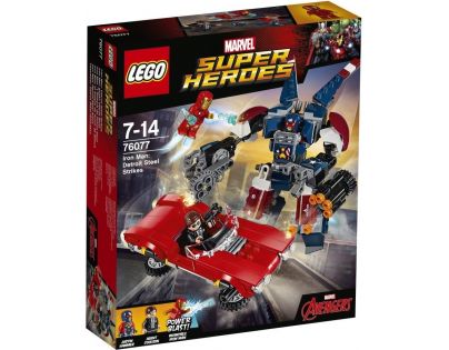 LEGO Super Heroes 76077 Iron Man: Robot z detroitských oceliarní
