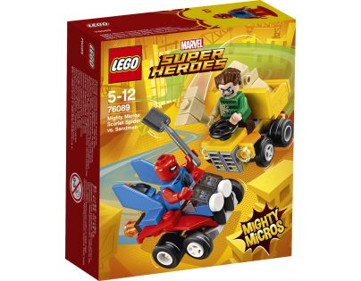 LEGO Super Heroes 76089 Mighty Micros: Scarlet Spider vs. Sandman