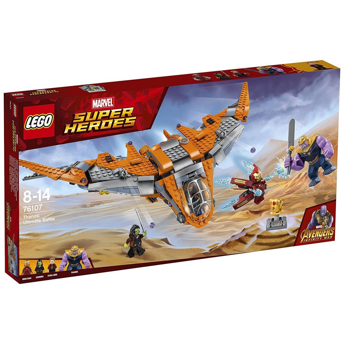 LEGO Super Heroes 76107 Thanos: Posledný bitka