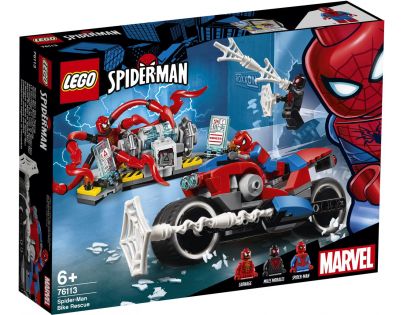 LEGO Super Heroes 76113 Spider-Man a záchrana na motorke