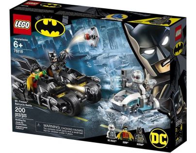 LEGO Super Heroes 76118 Mr. Freeze™ vs. Batman na Batmotorke™