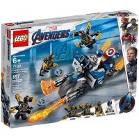 LEGO Super Heroes 76123 Captain America: Útok Outriderov 2