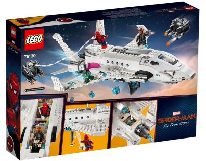 LEGO Super Heroes 76130 Stíhačka Tonyho Starka a útok dronov