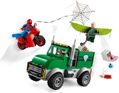 LEGO Super Heroes 76147 Vulture a prepadnutie kamiónu