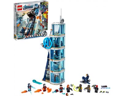 LEGO® Super Heroes 76166 Boj vo veži Avengerov